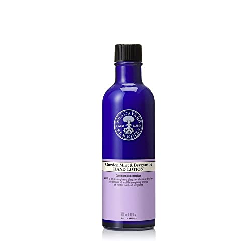 Neal’s Yard Remedies Garden Mint & Bergamot Hand Lotion – No Pump | Organic Hand Lotion with Organic Garden Mint and Bergamot Essential Oils | Ve