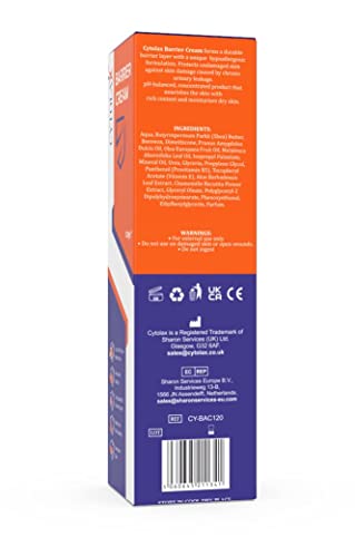 Cytolax Barrier Cream 120g | Transparent & Durable 24hour Protection | Prevents Skin Irritation & Sores | Improves Elasticity & Repairs Damaged S