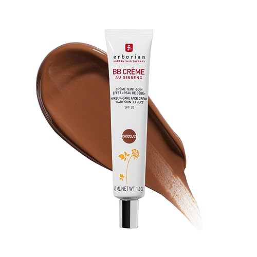Erborian - BB Cream With Ginseng - Complexion Cream - "Baby Skin" Effect - Korean Cosmetic Treatment 5 -In -1 For SPF 20 - Clear - 40 ml