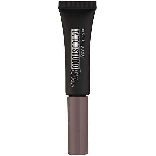 MAYBELLINE - TattooStudio Waterproof Eyebrow Gel, Medium Brown - 0.23 fl. oz. (6.9 ml)