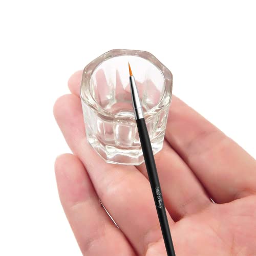 Glamified, glam | Tint Lash Brush + Dappen Mixing Dish | Eyelash Eyebrow Tinting Tint