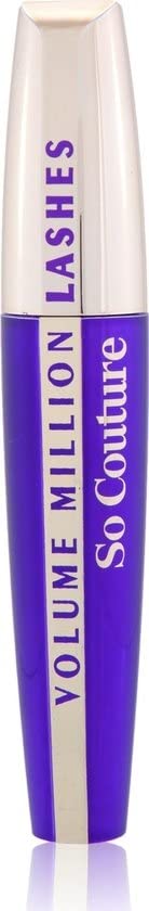 L'Oreal Paris Volume Million Lashes So Couture Mascara Black, Volume and Intensity, Leaving Lashes Soft