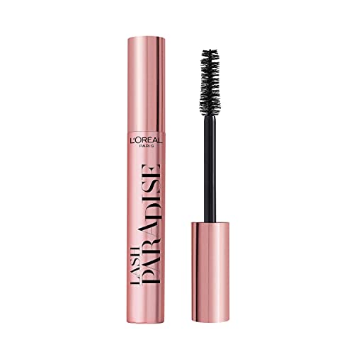 L'Oréal Paris Intense Volume Mascara, Volumising and Lengthening, Infused with Castor and Floral Oils to Condition Eyelashes, Suitable for Sensit