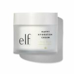 e.l.f. Happy Hydration Cream, Calming & Nourishing, Infused with Hemp-Derived Cannabis Sativa Seed Oil, 1.7 Oz (50g)