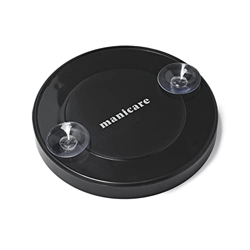 Manicare Magnifying Mirror With 10x Magnification, Round Mirror Ideal For Eyebrow Tweezing and Professional Makeup Application, With Suction Cups