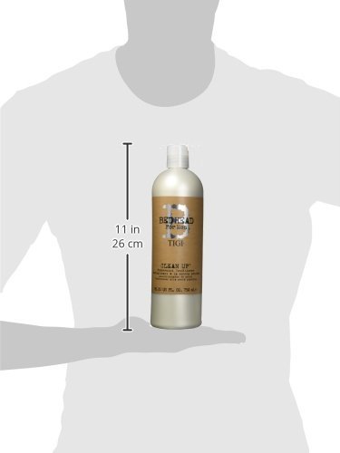 Bed Head for Men by TIGI - Clean Up Mens Daily Conditioner - Ideal for Normal Hair - 750 ml