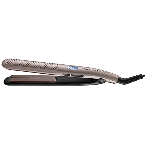 Remington Wet2Straight Pro Hair Straighteners for Women - Wet and Dry Modes with Exclusive Venting System; S7970, Bronze
