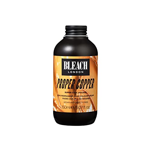 BLEACH LONDON Gobby Pink Semi-Permanent Hair Colour Cream - Bubblegum Pink, Vegan, Cruelty Free, Vibrant Temporary Dye 150 ml