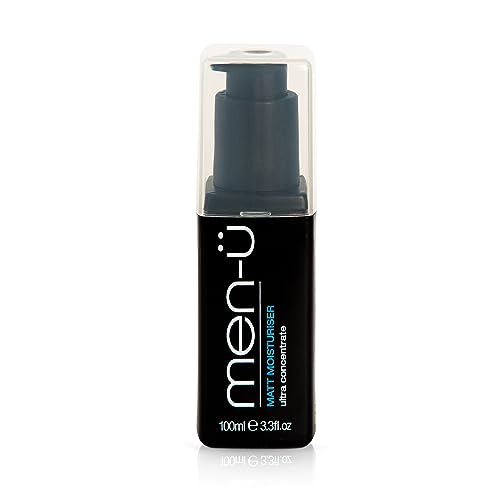 men-ü MATT FACE MOISTURISER up to 120 applications Ultra-Concentrate Mens Moisturiser -Use on the Face and Neck for Matt/Smooth & Firm Surface, 1