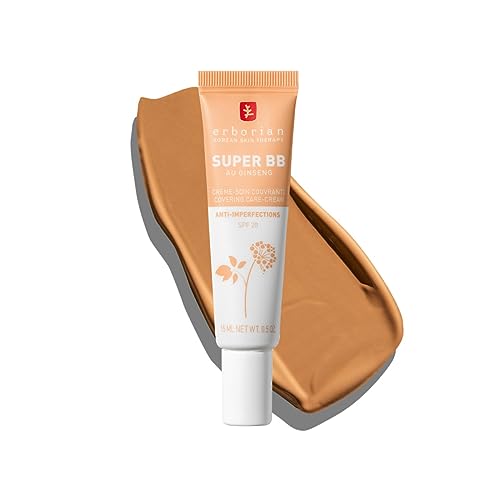 Erborian - Super BB Cream with Ginseng - Full coverage BB cream for acne prone skin - Erborian Korean Skincare