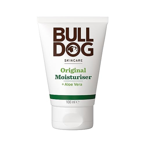 BULLDOG - Skincare for Men | Original Moisturiser | Face Cream for Normal and Dry Skin | 100 ml