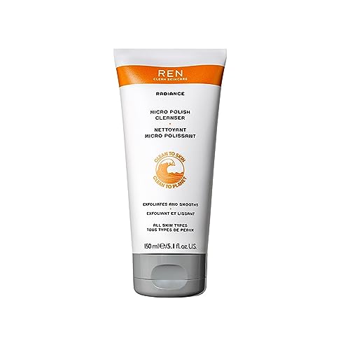REN Clean Skincare Micro Polish Cleanser 150ml (Packaging may vary)
