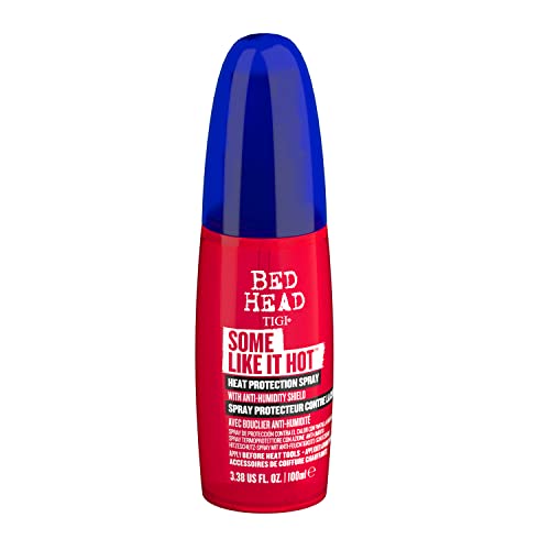 Bed Head by TIGI | Some Like It Hot Heat Protection Spray For Hair | Anti Frizz Hair Products For Straightening, Curling and Drying | Ideal For A