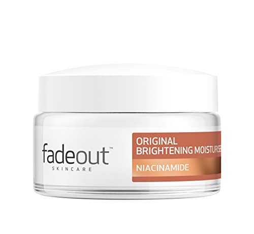 Fade Out Original Brightening Day Moisturiser with Niacinamide Unisex Exfoliating Daily Moisturiser For Dark Spots, Dark Circles and Blemishes 50