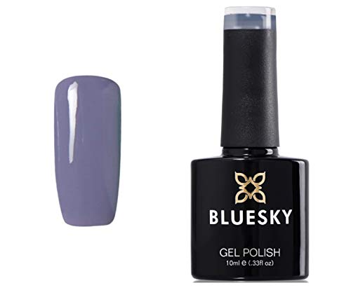 Bluesky Gel Nail Polish, Winter Glow 80611, Blush, Pale, Pink, Long Lasting, Chip Resistant, 10 ml (Requires Drying Under UV LED Lamp)