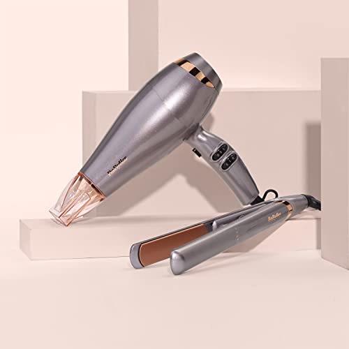 BaByliss Elegance 2100 W Hair Dryer, Ionic, Lightweight, Smooth Fast Drying, Cool shot , Amazon Exclusive