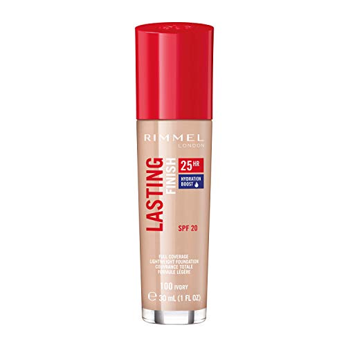 Old Product & Packaging - Rimmel Lasting Finish 25 Hour Foundation Ivory