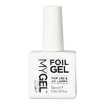 Mylee Foil Gel – Adhesive Nail Art Foil Glue Gel, UV/LED Nail Polish Coat for Nail Art Decoration, Nail Art Stickers, Foil Sticker Transfers and