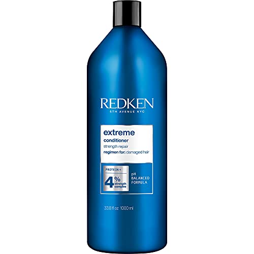 Redken Conditioner, For Damaged Hair, Repairs Strength & Adds Flexibility, Extreme