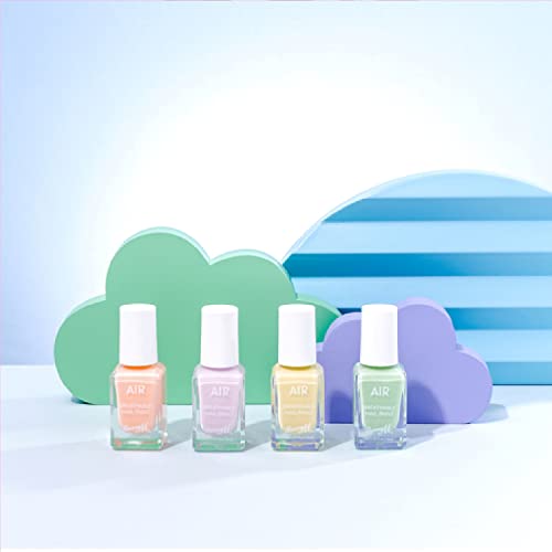 Barry M Nail Paint Gift Set, 4 Pastel Air Breathable Nail Paints - Pastel Dawn