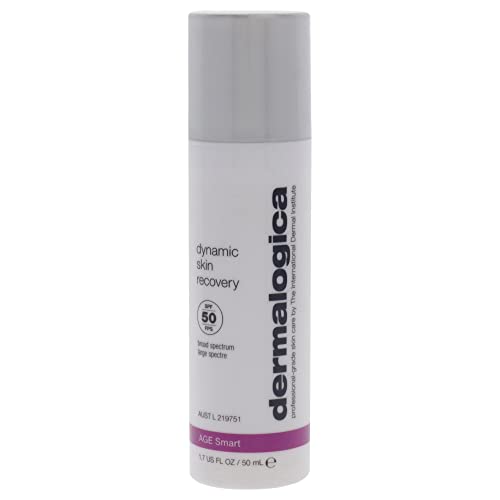 Dermalogica Dynamic Skin Recovery SPF50 - Broad Spectrum Moisturizer to Combat Skin Aging - Medium-Weight, Emollient Daily Moisturiser - 50ml