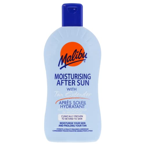 Malibu Sun After Sun Care, Moisturising Lotion with Tan Extender, Original, 400ml