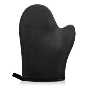 WLLHYF Self Tanning Mitt Applicator, Self Tanner Gloves 3D Design Ultra Soft Self Tanner Mitt Applicator Face Tanning Mitts Back Lotion Applicato