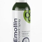 Emollin Spray On Emollient Ointment - 150ml - Moisturises and Protects Dry, Sensitive, Psoriasis, Eczema Prone Skin. Preservative Free.