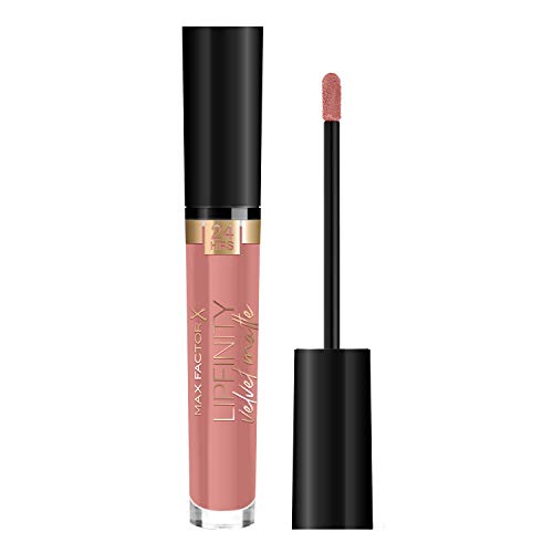 Max Factor Lipfinity Velvet Matte Lipstick, Cool Coral - 3.5 ml