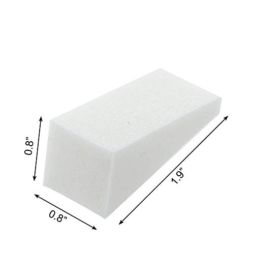 24pcs Nail Art Sponges Make Up Wedges Triangle Shape Cosmetic Wedges Foundation Beauty Tool