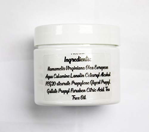 The Witch Hazel Experts | Calamine, Tea Tree & Witch Hazel Cream 50g | For Chilblains, Breakouts, Dry Skin & Bites