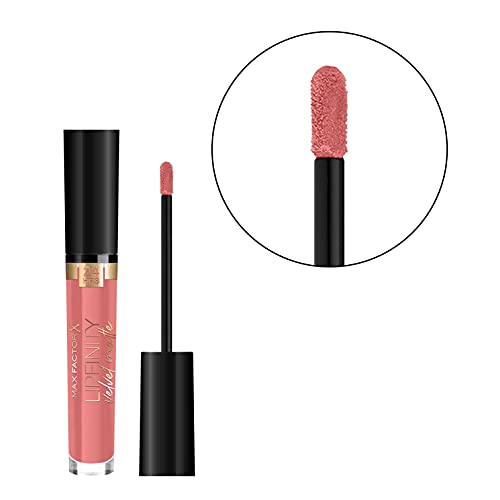 Max Factor Lipfinity Velvet Matte Lipstick, Cool Coral - 3.5 ml