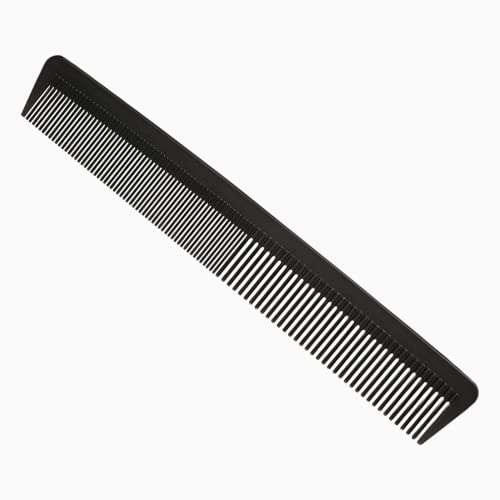 Hair Comb, Professional Hairdressing Carbon Fibre Comb, Fine and Standard Tooth Hair Cutting Comb, Heat Resistant Anti Static Hair Comb, Hairdres