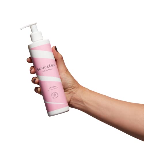 Bouclème - Curl Cream - Leave In Hold Cream for All Curl Types - 96% Naturally Derived Ingredients and Vegan - 300ml
