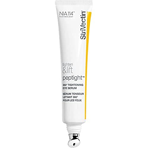 StriVectinTighten & Lift Peptight 360 Degree Eye Serum with Tightening & Brightening Peptides for Wrinkles, Under Eye Bags and Puffiness, 1 fl oz