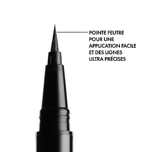 NYX Professional Makeup Epic Ink Eye Liner, Felt Tip Liner Pen, Waterproof, Vegan Formula, Black