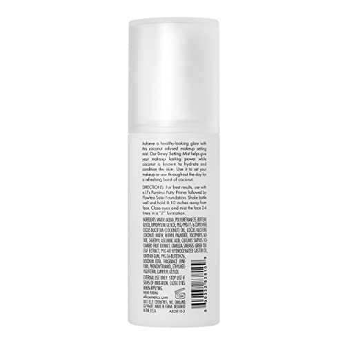 e.l.f. Dewy Coconut Setting Mist, Makeup Setting Spray, Hydrates & Conditions Skin, 2.7 Fl Oz (80mL)