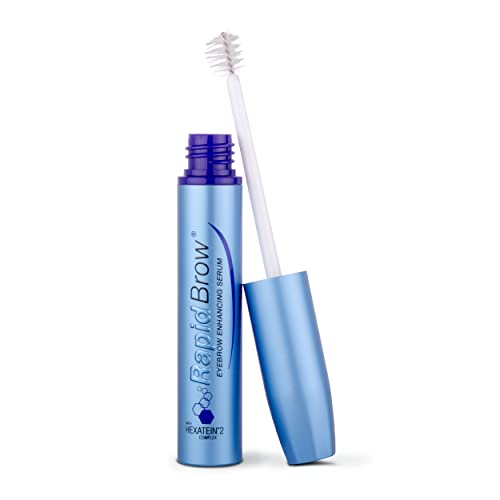 RapidBrow Eyebrow Enhancing Serum for Thicker, Fuller and Healthier Looking Brows, a Deeply Nourishing and Scientifically Inspired Formula that C