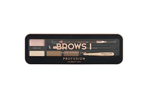 Profusion Cosmetics Eyebrow Pro Makeup Case Brows II - Medium Dark
