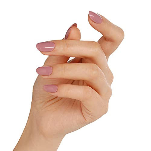 Bluesky Gel Nail Polish, Musk Pink A044, Light, Pink, Rose, Long Lasting, Chip Resistant, 10 ml (Requires Drying Under UV LED Lamp)