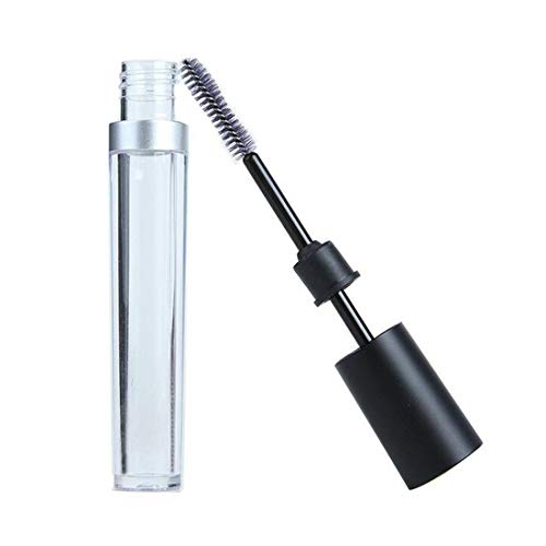 Angzhili 3 Pcs 8mL Empty Mascara Tubes With Eyelash Wand for Eyelash Growth Oil/Mascara with Brush for Home and Travel With Eyelash Wand, Include