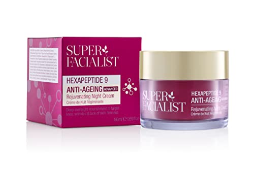 Super Facialist Hexapeptide 9 Anti-Ageing Advanced Extra Firming Serum - Anti Ageing Face Cream to Increase Elasticity, Target Deep Wrinkles & Du