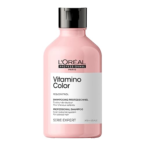 L’Oréal Professionnel Shampoo, With Resveratrol for Coloured Hair, Serie Expert Vitamino Colour, 300 ml