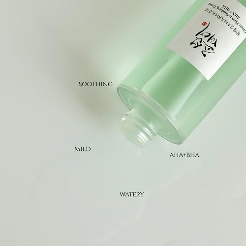 Beauty of Joseon - Green Plum Refreshing Toner: AHA + BHA, 150 ml (Pack of 1), 150.0 milliliters, Pack of 1