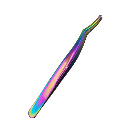 Erised's Bifrost Eyelashes Applicator Tool Eyelash Extension Tweezers Remover Clip Tweezers Nipper,lash Lift (Rose Gold)