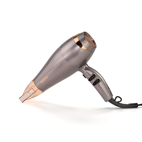 BaByliss Elegance 2100 W Hair Dryer, Ionic, Lightweight, Smooth Fast Drying, Cool shot , Amazon Exclusive