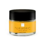 Herborganic Turmeric Clay Face Mask – For Detoxification and Hyper-Pigmentation – 120 g – Acne Treatment and Deep Cleansing with Aloe Vera and Jo