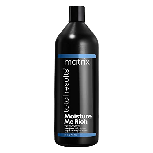 Matrix | Moisture Me Rich | Hydrating Conditioner to Leave Hair Shiny and Feeling Soft, for Dry, Brittle Hair, Total Results