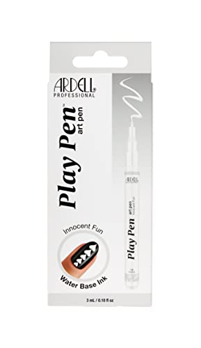 Ardell Play Pen Innocent Fun | nail art pen | nail polish | precision application tip | water-based formula | no bleeds | pro-level results | at-