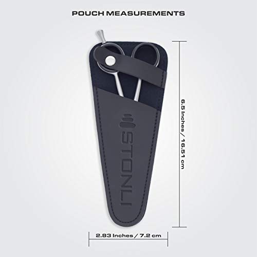 Stonli Hairdressing Scissors for Hair Cutting - Stainless Steel 6 inch Hair Scissors with Sharp Edge Hair Cutting Scissors - Barber Scissors with